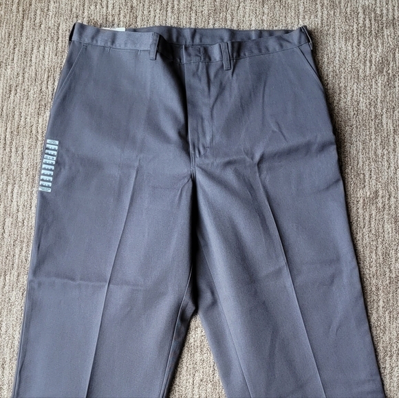 NEW DAKOTA FLAT FRONT FULL CUT TWILL WORK PANTS GRAY MEN'S SIZE  42 X 30 - Picture 5 of 15
